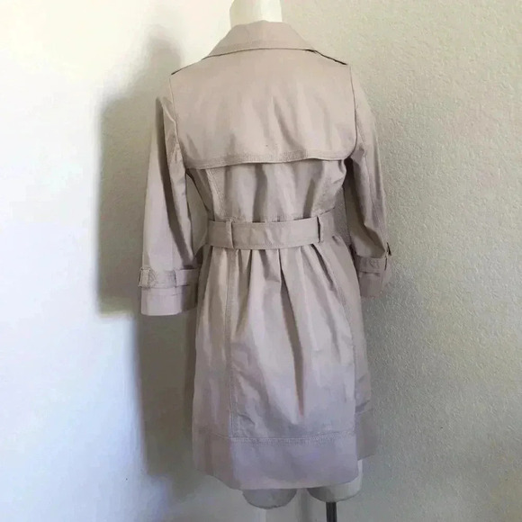 Juicy Couture Belted 3/4 Sleeve Trench Coat - Picture 3 of 7